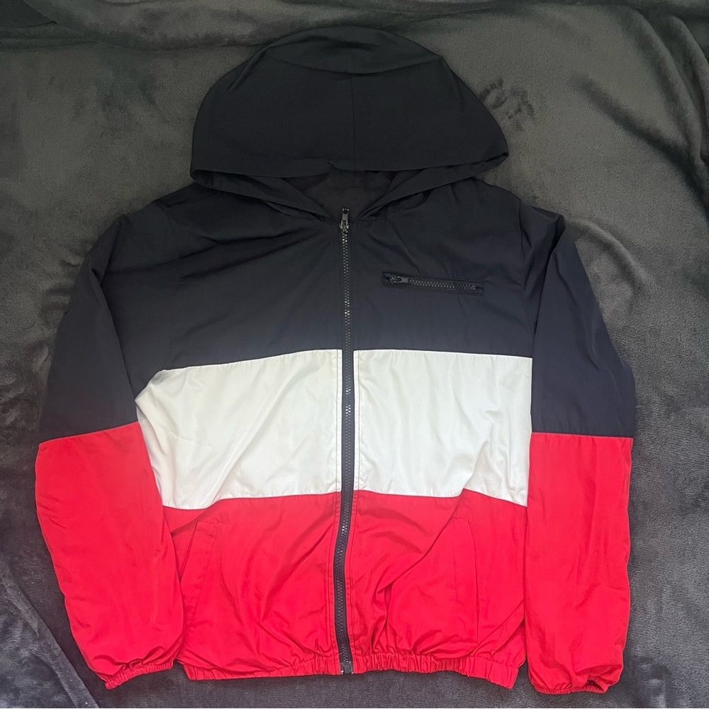 Brandy Melville Krissy Jacket in Blue White Red